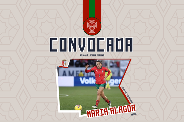 Maria Alagoa convocada para jogos com Países Baixos e Brasil